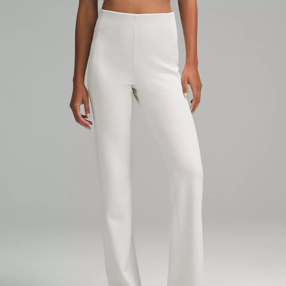 Ribbed Softstreme Flared Pant Regular
